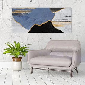 Tablou - Forme texturate (120x50 cm)