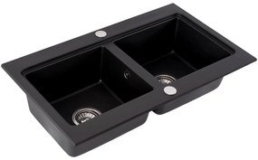 Chiuveta bucatarie Rea CADDY black
