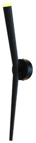 Aplica de perete LED stil minimalist BOOMERANG negru