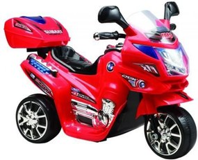 Motocicleta Electrica cu Acumulator Pentru Copii NOVOKIDS™ Moto Classico 51, 3-6 ani, max 25 kg, Cu Sunete , Trotineta Electrica, 3 Roti, MERS CU
