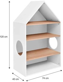 Biblioteca Nomi H120 cm