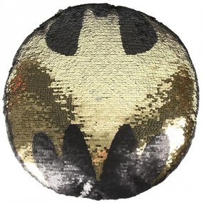 Batman pernă decorativă reversibilă cu paiete 30 cm