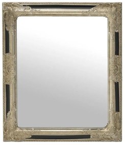Oglinda perete din lemn Champagne Black 57 cm x 67 cm