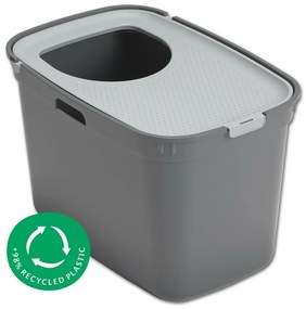 Moderna Toaletă pentru pisici Top Cat gri, 59 x 39x 38 cm