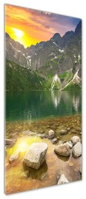 Tablou pe sticlă acrilică Marine ochi Tatry
