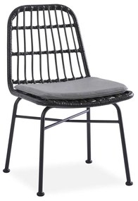 Scaun de grădină Karma K401 (negru). 1118277
