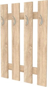 Cuier de perete KORADO NEW KV11, stejar sonoma, PAL, 70x3x100 cm