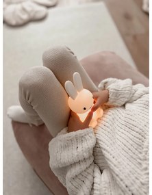 Fotoliu puf pentru copii roz deschis Funny Bunny – The Brooklyn Kids