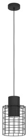 Lustră pe cablu MILLIGAN 1xE27/40W/230V d. 20 cm neagră Eglo 43625