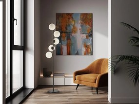 Lampadar/Lampa de podea design modern Inoa negru/alb