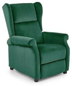 Fotoliu Recliner Agustin 2, Verde Inchis