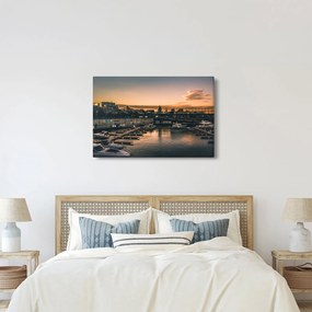 Tablou - orașul port (90x60 cm)