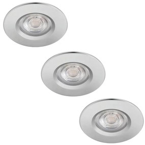 SET 3x plafonieră LED dimabilă pentru baie DIVE LED/5W/230V IP65 Philips