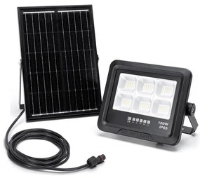 Proiector LED solar dimabil Aigostar LED/100W/3,4V IP65 + telecomandă