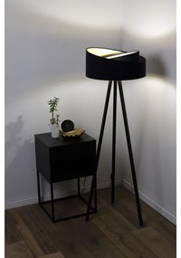 Lampă de podea GALAXY 1xE27/60W/230V negru/wenge