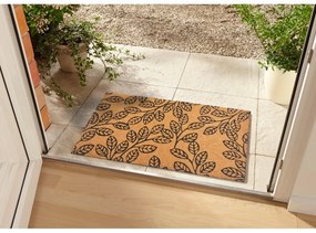 Covoraș de intrare din fibre de cocos 75x45 cm Leafs - Hanse Home