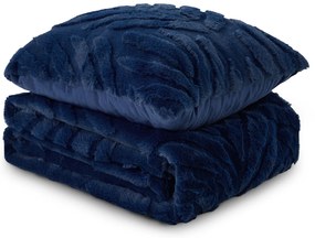 Setul Dormeo Warm Hug Lux Albastru Regal