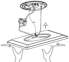 Plafonieră LED RGBW dimabilă ROVITO-Z LED/16,5W/230V alb Eglo 900089