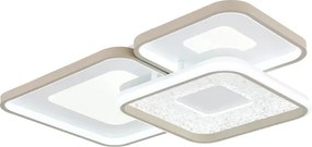 Globo 48097-62 - Plafonieră LED dimabilă MOSAIKO LED/55W/230V 65x45,5 cm+telecomandă