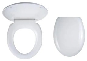 FERRO - Capac WC din duroplast, alb