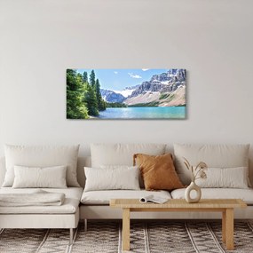 Tablou - Lac Alpin (120x50 cm)
