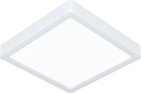 Eglo 901312-LED Plafonieră LED FUEVA, 10,5 W, 230 V, 2700/4000/6500 K, 22 x 22 cm, alb