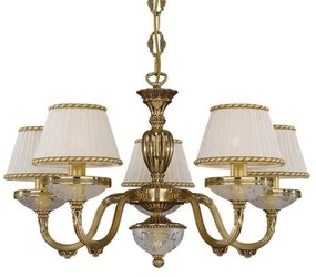 Candelabru din alama 5 brate design italian 6502
