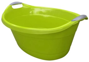 Lighean cu manere 25L, verde, Kaja