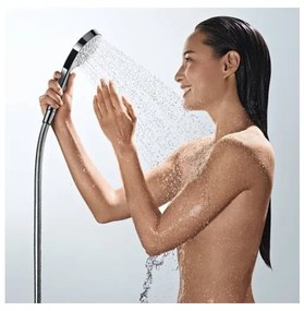 Hansgrohe Crometta E 240, 1 jet, set dus cu baterie termostatata, crom, 27271000
