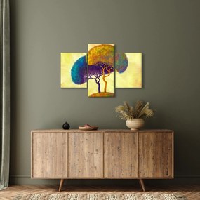 Tablou - Copaci în deal (90x60 cm)