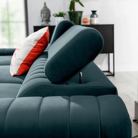 Coltar extensibil Grayson pe stanga Velvetmat 100