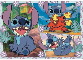 Disney Lilo și Stitch Plasma Blaster Puzzle maxi 104 piese Clementoni