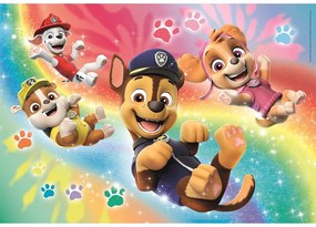 Patrula Cățelușilor Rainbow Puzzle Brilliant 104 piese Clementoni