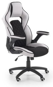 Fotoliu gaming Sonei (Alb + Negru). 1048594