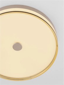 Plafoniera LED HELIOS auriu champagne D-50cm