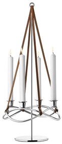 Cuier pentru sfeșnicul de Crăciun în formă de coroniță de Advent - Georg Jensen