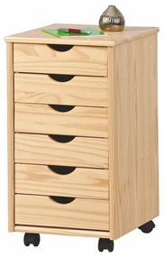 Dulap cu roți Noel (pin). 769372