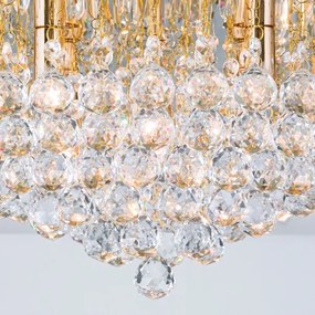 Plafonieră de cristal Orion DLU 2378/9/62 GLORIA 9xG9/40W/230V d. 62 cm auriu