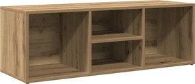 vidaXL Bancă depozitare pantofi, stejar artizanal, 105x35x35 cm, lemn