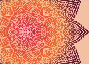 Tablou - Mandala artă (70x50 cm)