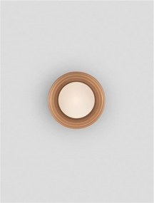 Aplica baie protectie IP44, Portelan, Caramel, ORBIQUE 16cm