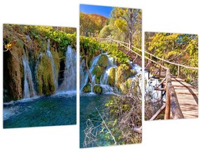 Tablou - Intrare in cascade (90x60 cm)