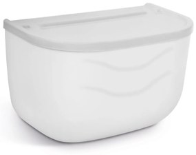 Bewello - Suport pentru hartie igienica - alb - 210 x 135 x 135 mm