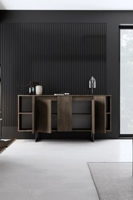 Dulap Luna (Nuc + Negru). 1073569