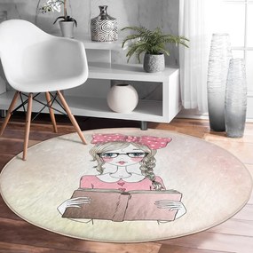 Covor rotund pentru copii ø 120 cm Comfort – Mila Home