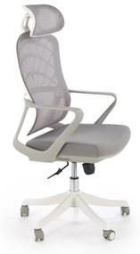 Scaun de birou Vesuvio 2 gri/alb H121 cm
