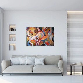 Tablou - Abstract muzical (90x60 cm)
