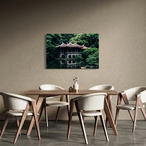 Tablou cu grădina japoneză națională (90x60 cm)