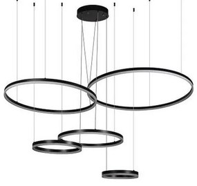 Lustră LED dimabilă pe cablu LED/220W/230V 3000-6500K + telecomandă