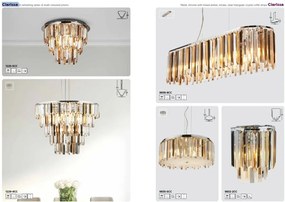Lustra aplicata eleganta design modern Clarissa 5L